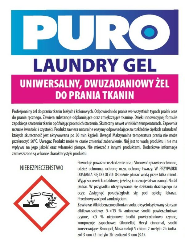 PURO Laundry Gel