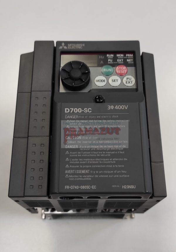 Przemiennik częstotliwości / falownik *** Mitsubishi ** FR-D740-080SC-EC